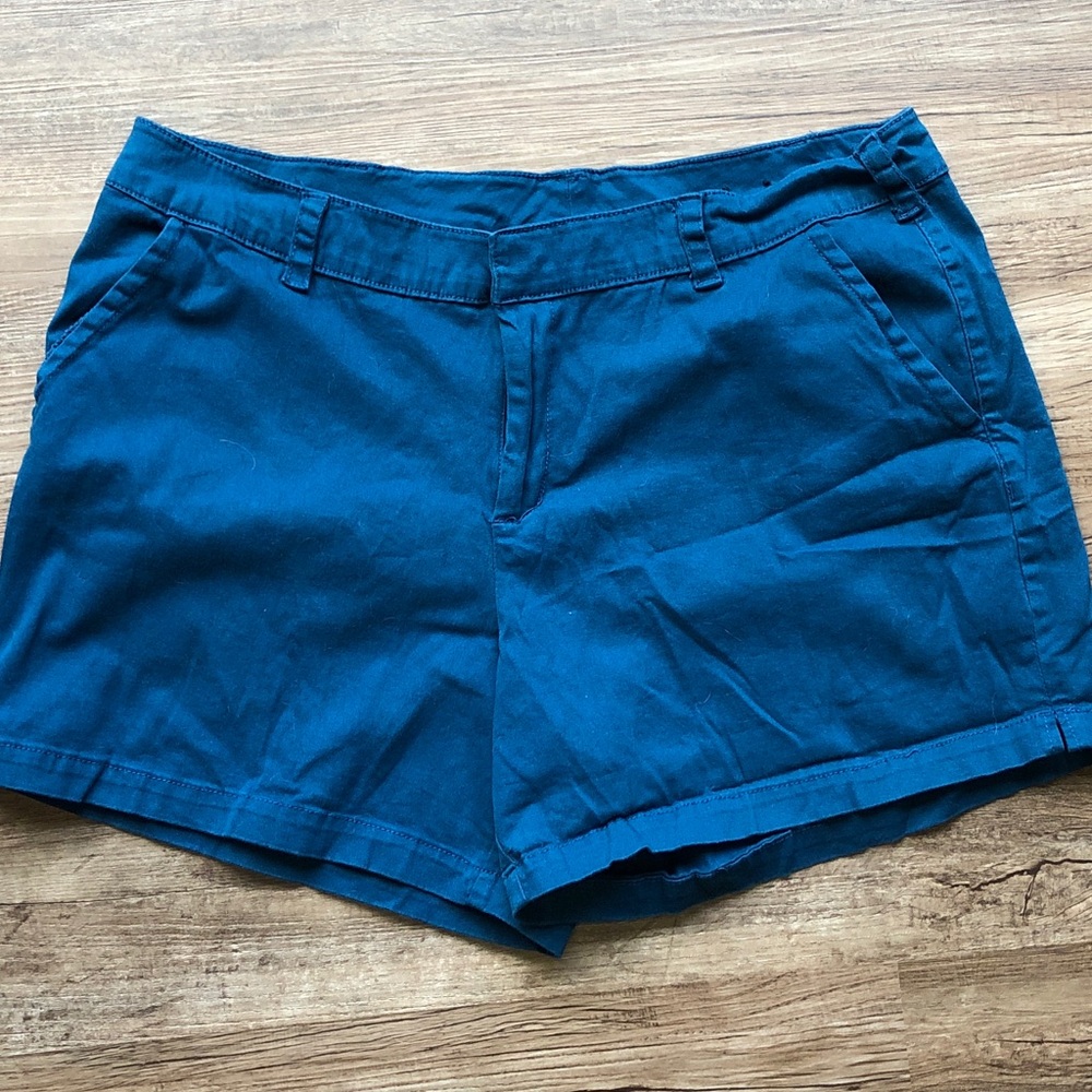 Lane Bryant teal shorts size 22